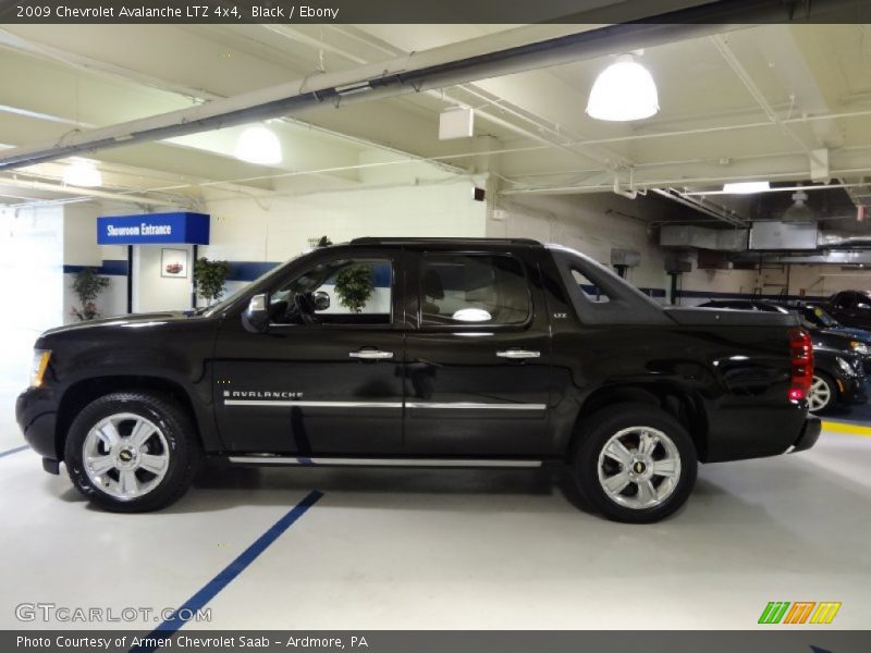 Black / Ebony 2009 Chevrolet Avalanche LTZ 4x4