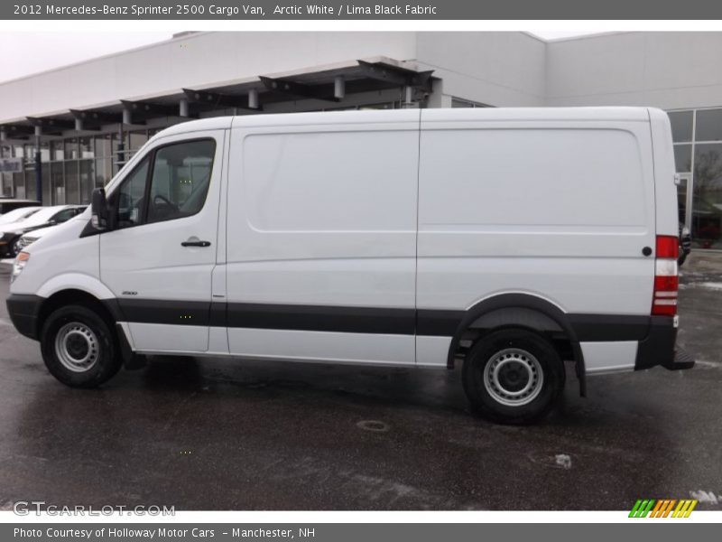 Arctic White / Lima Black Fabric 2012 Mercedes-Benz Sprinter 2500 Cargo Van