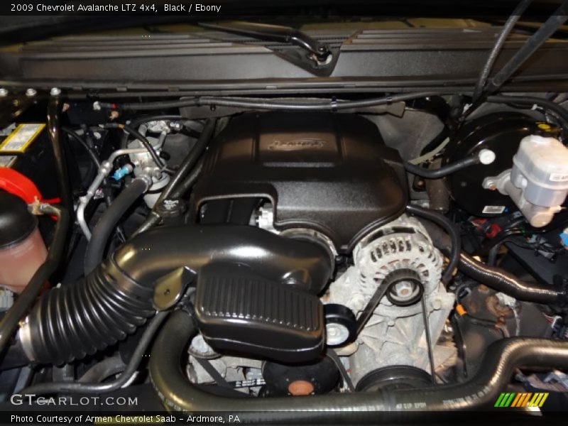 Black / Ebony 2009 Chevrolet Avalanche LTZ 4x4