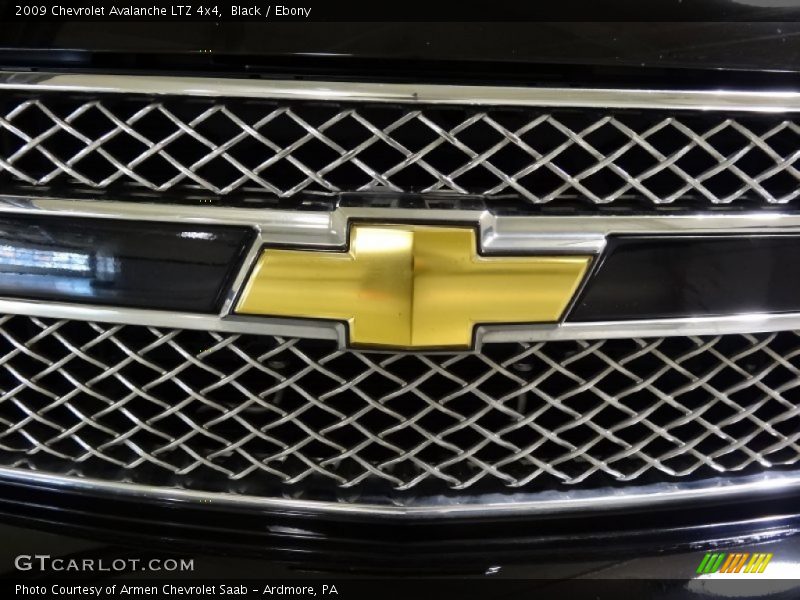 Black / Ebony 2009 Chevrolet Avalanche LTZ 4x4