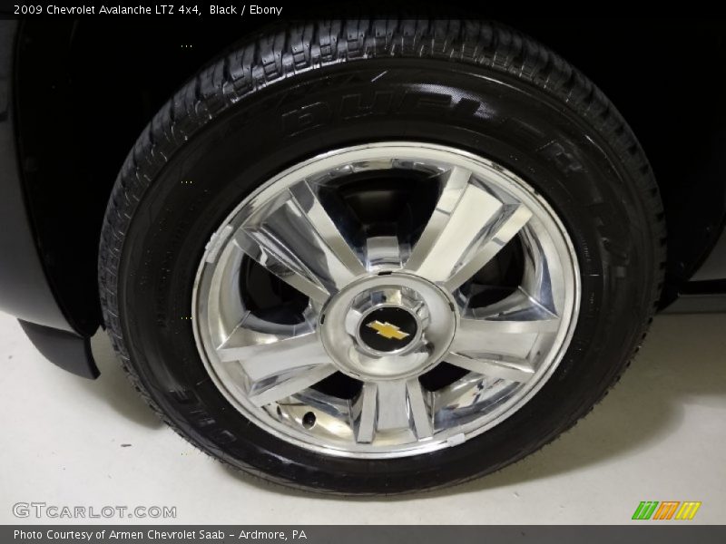 Black / Ebony 2009 Chevrolet Avalanche LTZ 4x4