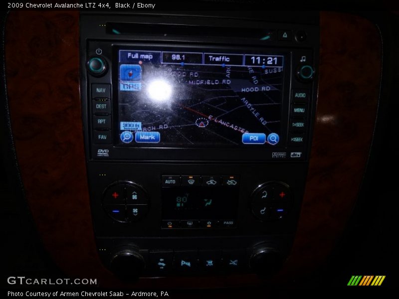 Black / Ebony 2009 Chevrolet Avalanche LTZ 4x4