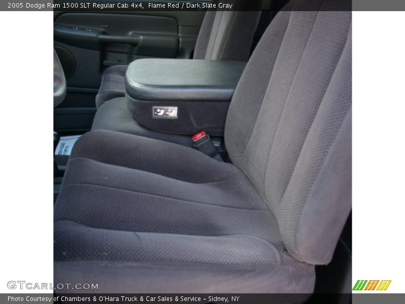 Flame Red / Dark Slate Gray 2005 Dodge Ram 1500 SLT Regular Cab 4x4