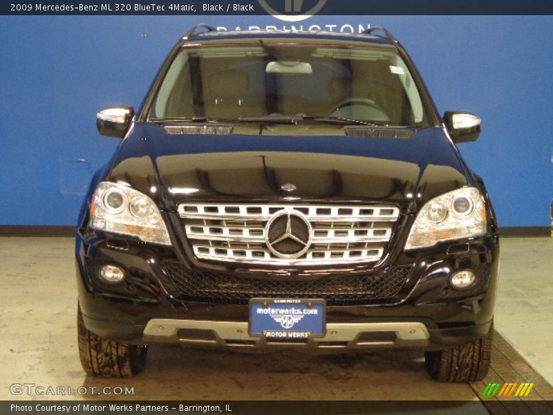 Black / Black 2009 Mercedes-Benz ML 320 BlueTec 4Matic
