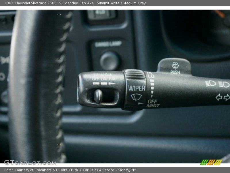 Summit White / Medium Gray 2002 Chevrolet Silverado 2500 LS Extended Cab 4x4