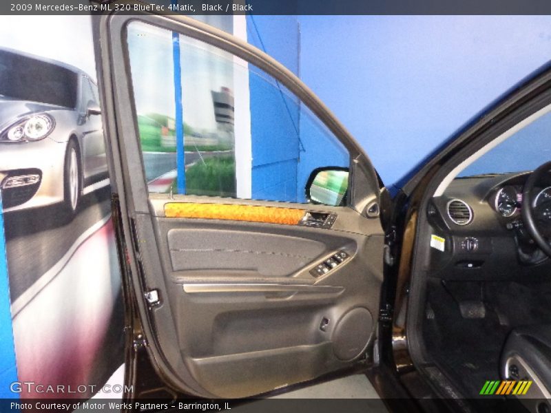 Black / Black 2009 Mercedes-Benz ML 320 BlueTec 4Matic