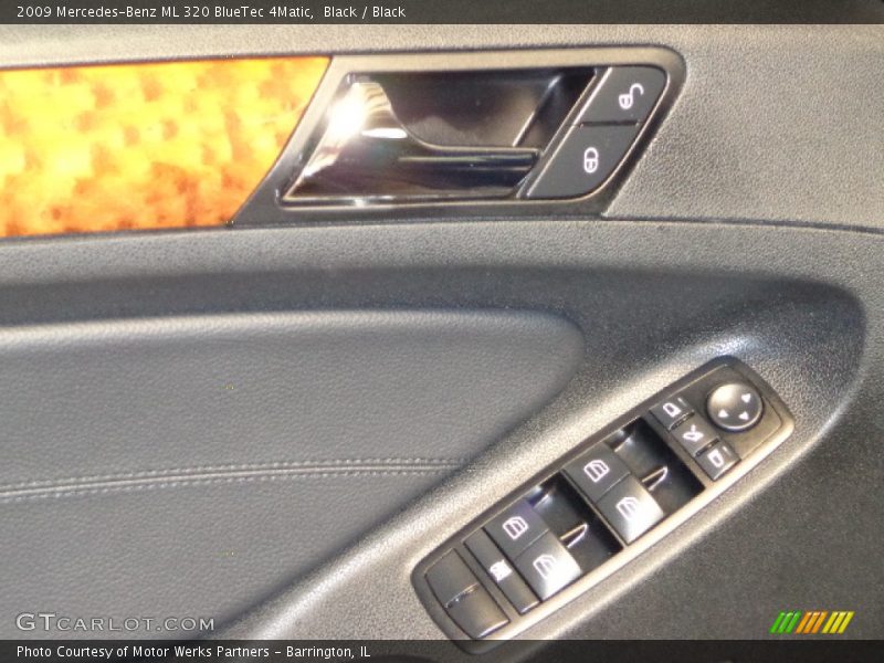Black / Black 2009 Mercedes-Benz ML 320 BlueTec 4Matic
