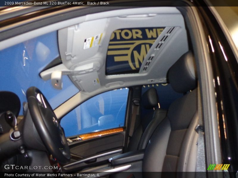 Black / Black 2009 Mercedes-Benz ML 320 BlueTec 4Matic
