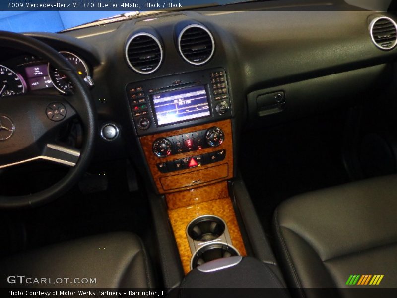 Black / Black 2009 Mercedes-Benz ML 320 BlueTec 4Matic