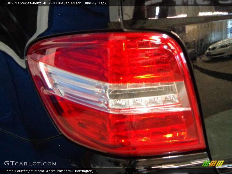 Black / Black 2009 Mercedes-Benz ML 320 BlueTec 4Matic