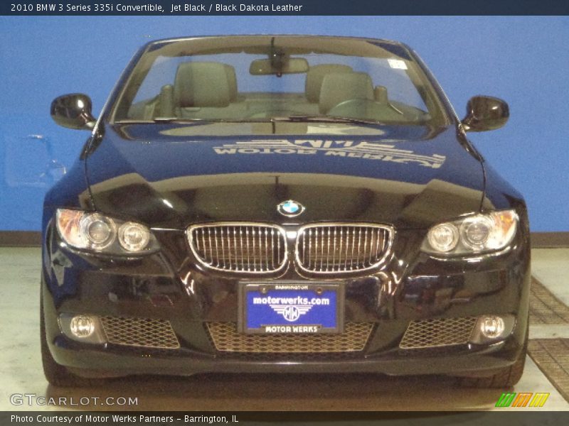 Jet Black / Black Dakota Leather 2010 BMW 3 Series 335i Convertible