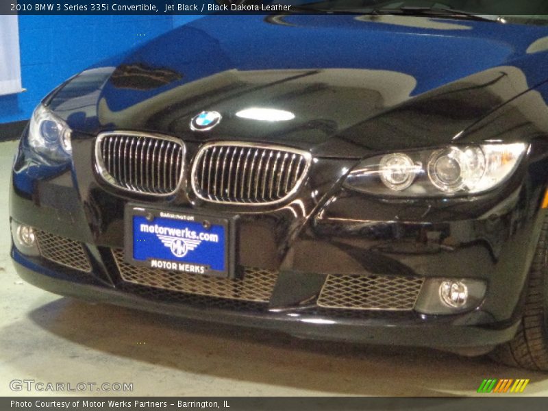 Jet Black / Black Dakota Leather 2010 BMW 3 Series 335i Convertible