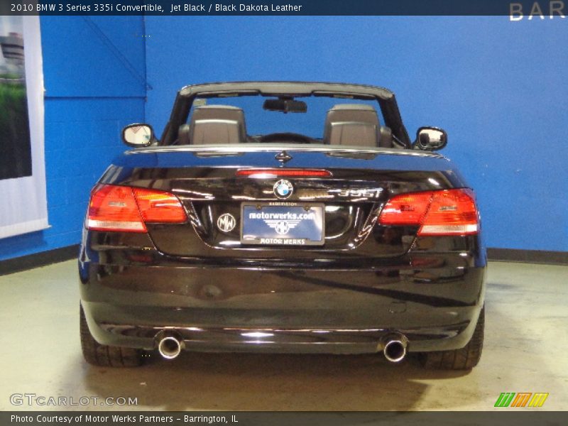 Jet Black / Black Dakota Leather 2010 BMW 3 Series 335i Convertible