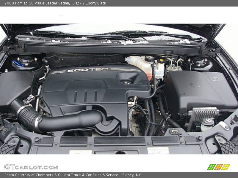 2008 G6 Value Leader Sedan Engine - 2.4 Liter DOHC 16-Valve Ecotec VVT 4 Cylinder