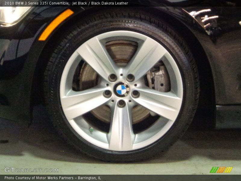 Jet Black / Black Dakota Leather 2010 BMW 3 Series 335i Convertible