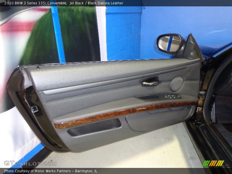 Jet Black / Black Dakota Leather 2010 BMW 3 Series 335i Convertible