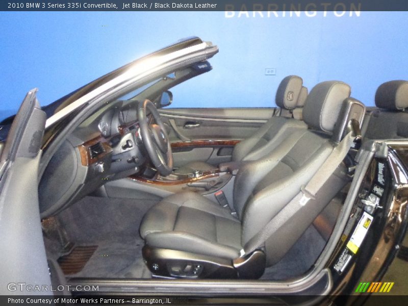 Jet Black / Black Dakota Leather 2010 BMW 3 Series 335i Convertible