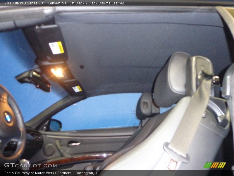 Jet Black / Black Dakota Leather 2010 BMW 3 Series 335i Convertible