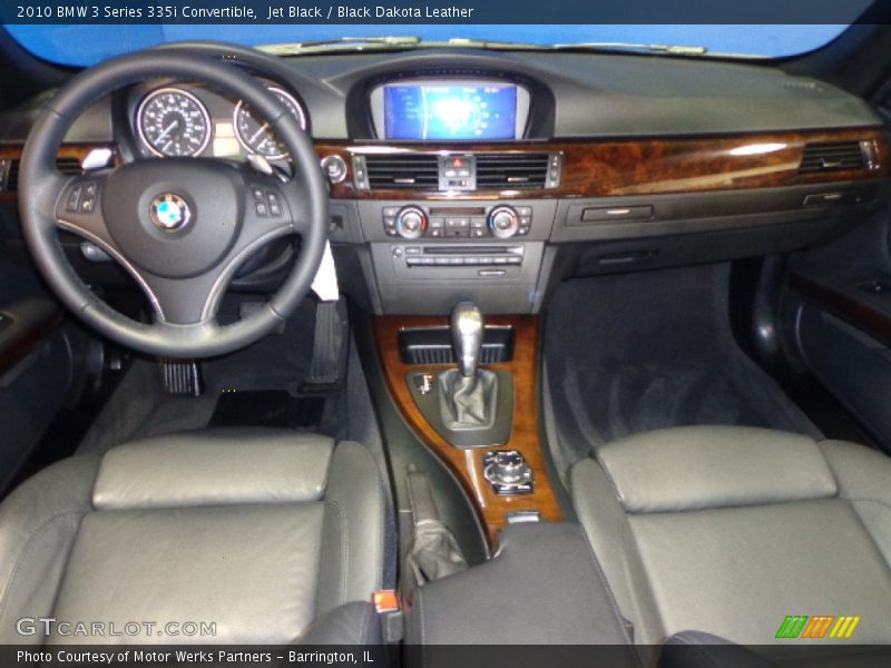 Jet Black / Black Dakota Leather 2010 BMW 3 Series 335i Convertible