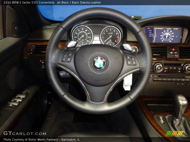 Jet Black / Black Dakota Leather 2010 BMW 3 Series 335i Convertible
