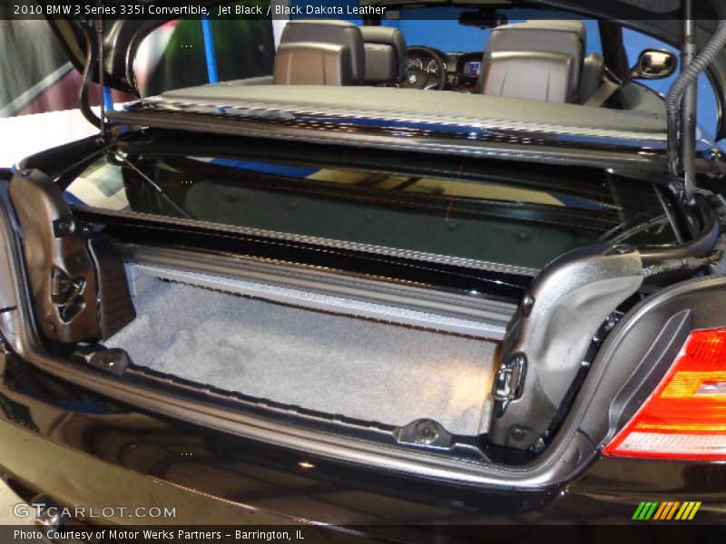 Jet Black / Black Dakota Leather 2010 BMW 3 Series 335i Convertible