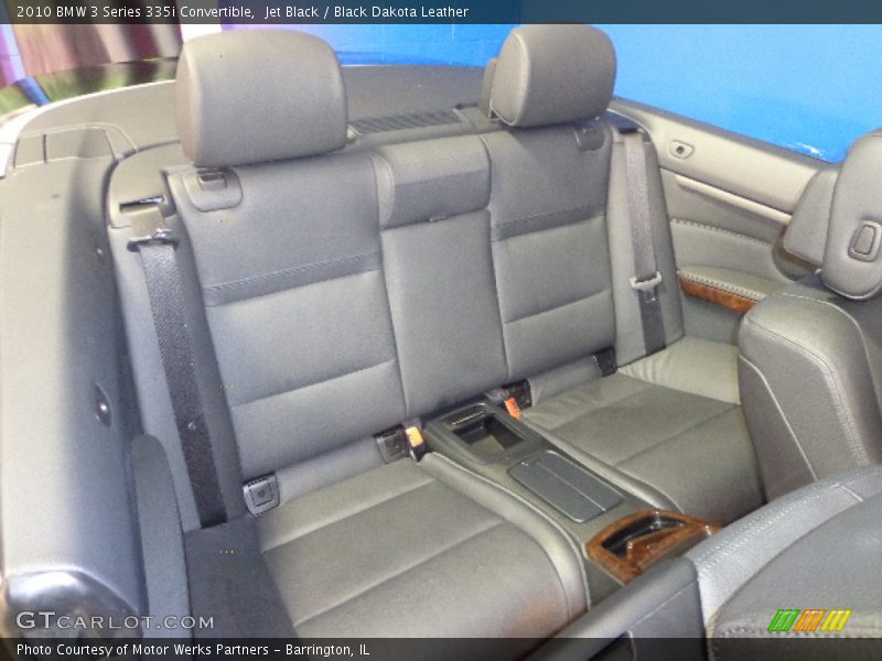 Jet Black / Black Dakota Leather 2010 BMW 3 Series 335i Convertible