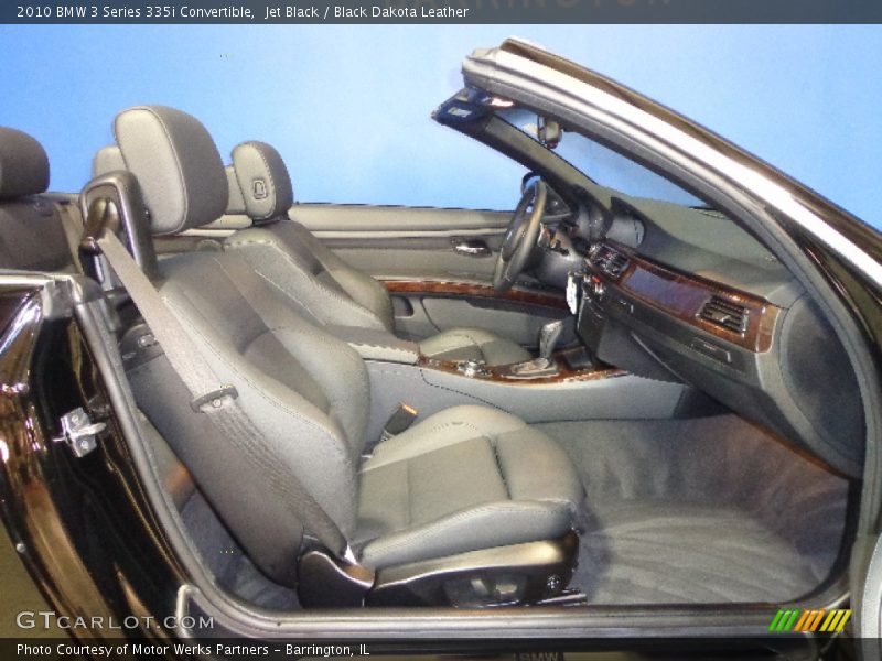 Jet Black / Black Dakota Leather 2010 BMW 3 Series 335i Convertible