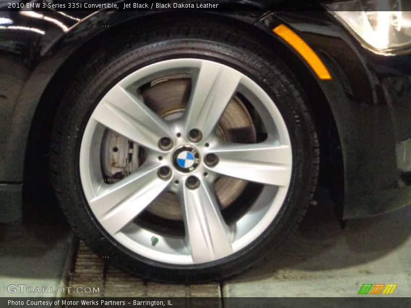 Jet Black / Black Dakota Leather 2010 BMW 3 Series 335i Convertible