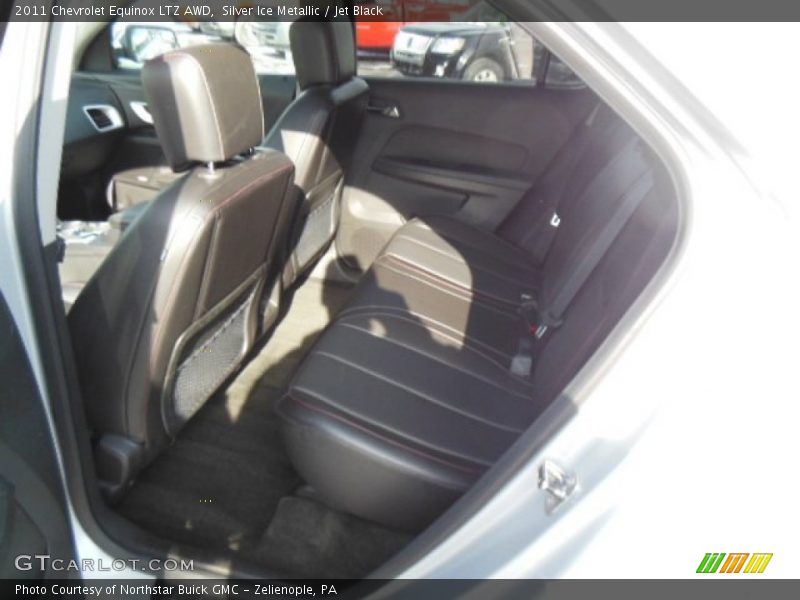 Silver Ice Metallic / Jet Black 2011 Chevrolet Equinox LTZ AWD