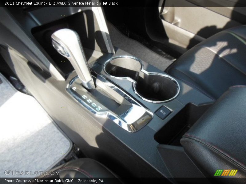 Silver Ice Metallic / Jet Black 2011 Chevrolet Equinox LTZ AWD