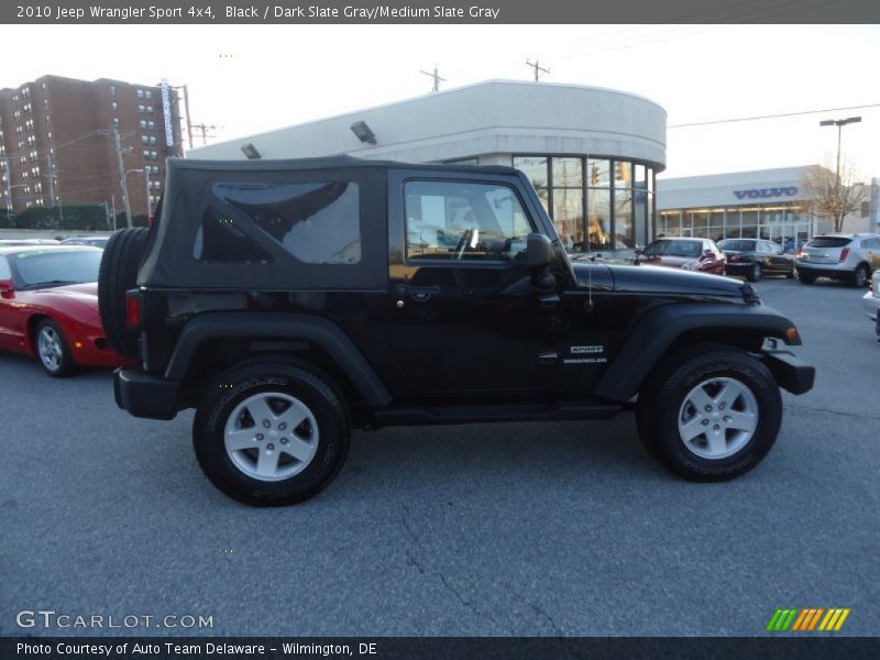 Black / Dark Slate Gray/Medium Slate Gray 2010 Jeep Wrangler Sport 4x4