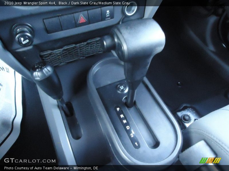 Black / Dark Slate Gray/Medium Slate Gray 2010 Jeep Wrangler Sport 4x4
