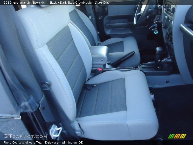 Black / Dark Slate Gray/Medium Slate Gray 2010 Jeep Wrangler Sport 4x4