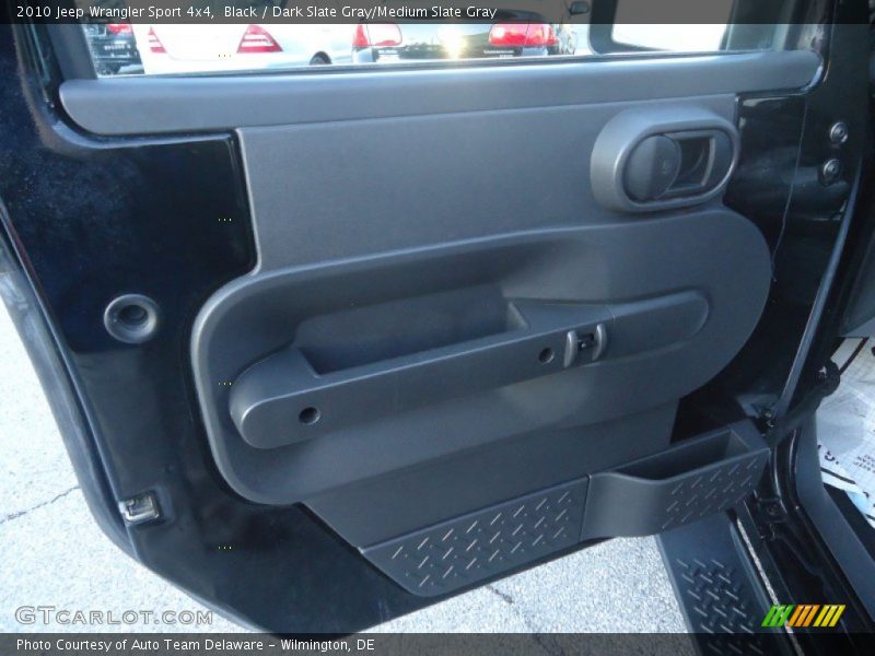 Black / Dark Slate Gray/Medium Slate Gray 2010 Jeep Wrangler Sport 4x4