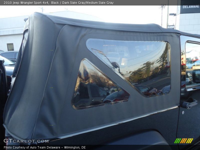Black / Dark Slate Gray/Medium Slate Gray 2010 Jeep Wrangler Sport 4x4