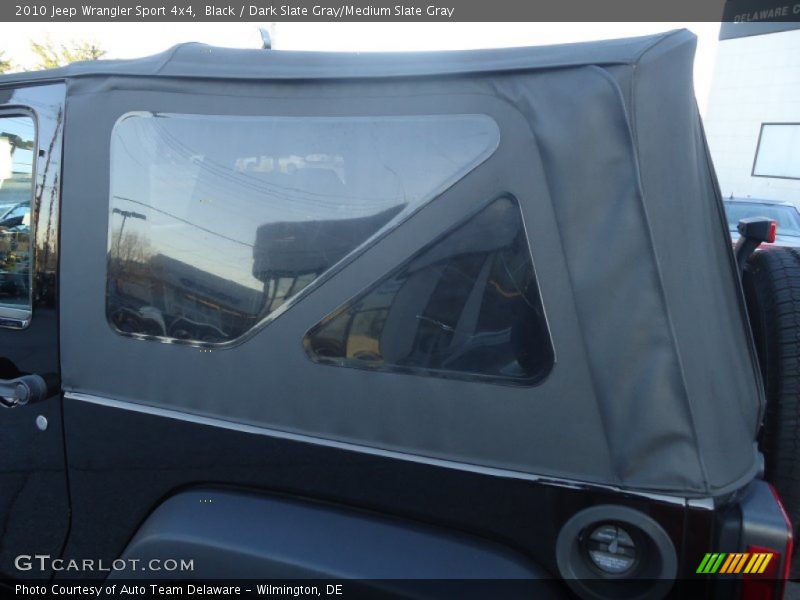 Black / Dark Slate Gray/Medium Slate Gray 2010 Jeep Wrangler Sport 4x4