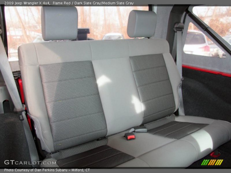 Flame Red / Dark Slate Gray/Medium Slate Gray 2009 Jeep Wrangler X 4x4