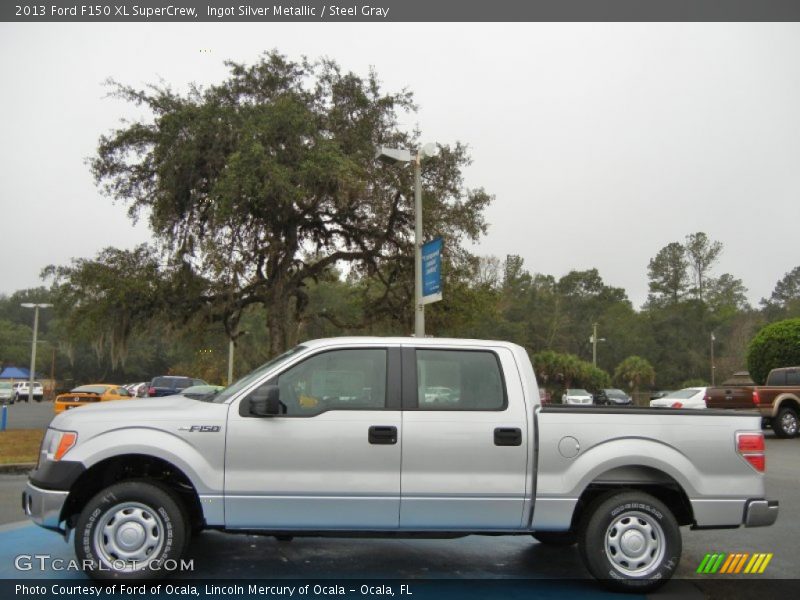  2013 F150 XL SuperCrew Ingot Silver Metallic