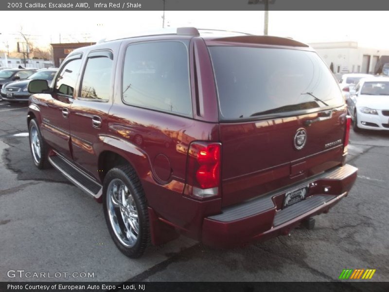 Infra Red / Shale 2003 Cadillac Escalade AWD