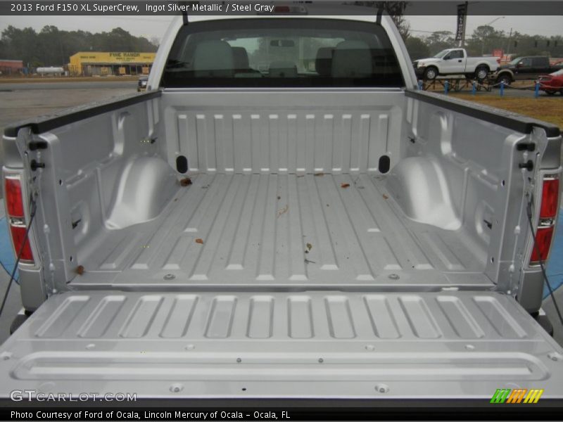 Ingot Silver Metallic / Steel Gray 2013 Ford F150 XL SuperCrew
