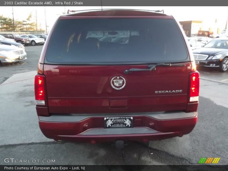 Infra Red / Shale 2003 Cadillac Escalade AWD