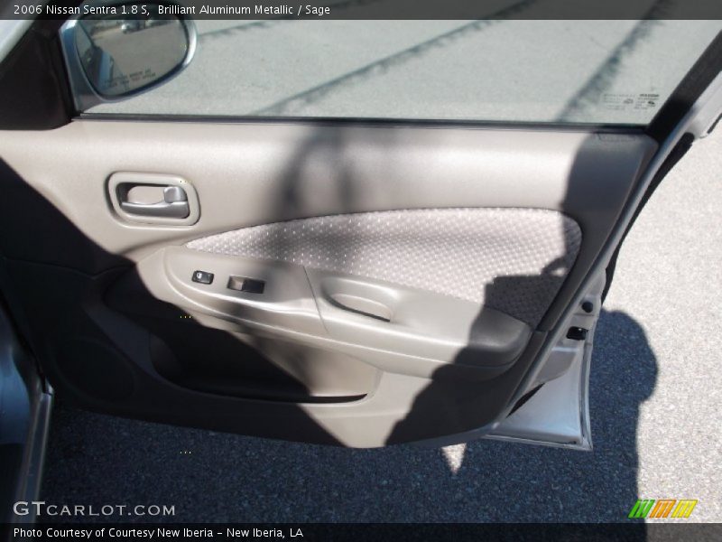 Brilliant Aluminum Metallic / Sage 2006 Nissan Sentra 1.8 S