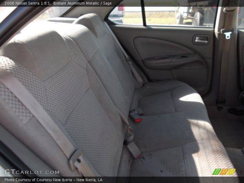 Brilliant Aluminum Metallic / Sage 2006 Nissan Sentra 1.8 S