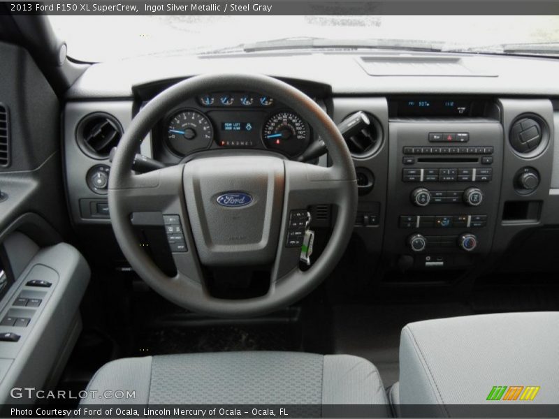 Dashboard of 2013 F150 XL SuperCrew