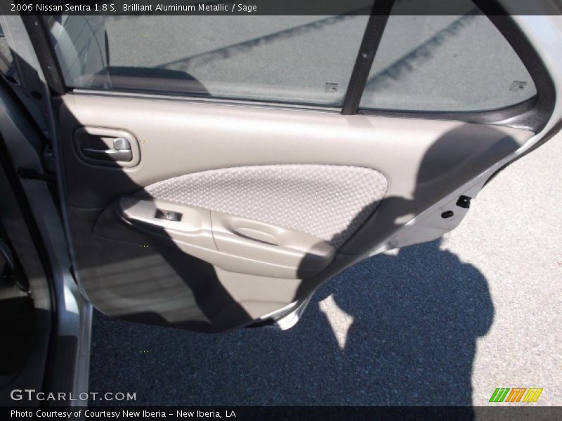 Brilliant Aluminum Metallic / Sage 2006 Nissan Sentra 1.8 S