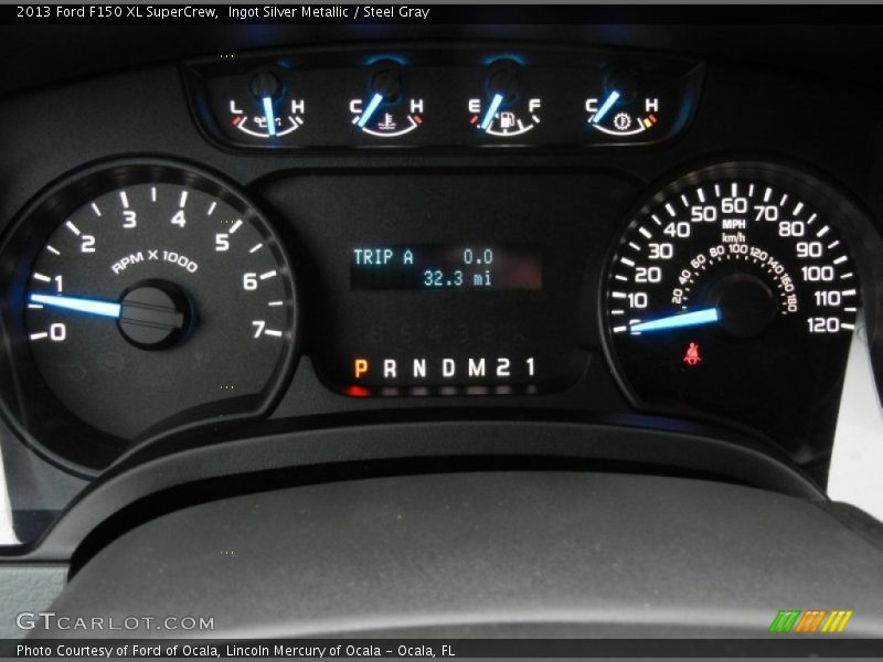  2013 F150 XL SuperCrew XL SuperCrew Gauges