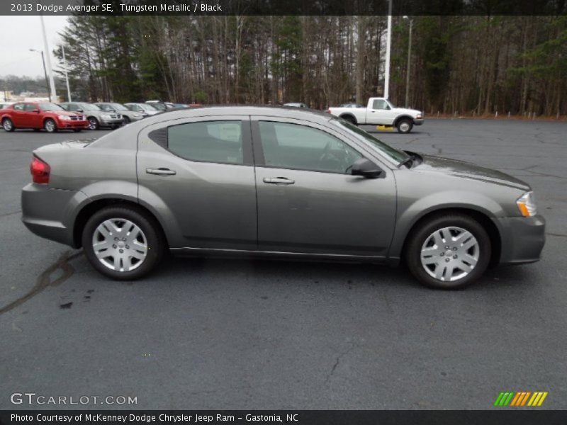 Tungsten Metallic / Black 2013 Dodge Avenger SE