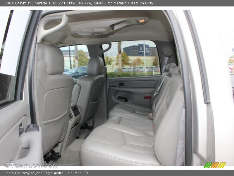Silver Birch Metallic / Medium Gray 2004 Chevrolet Silverado 1500 Z71 Crew Cab 4x4