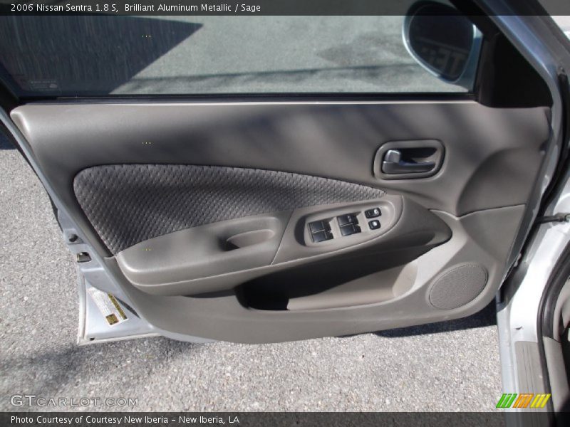 Brilliant Aluminum Metallic / Sage 2006 Nissan Sentra 1.8 S