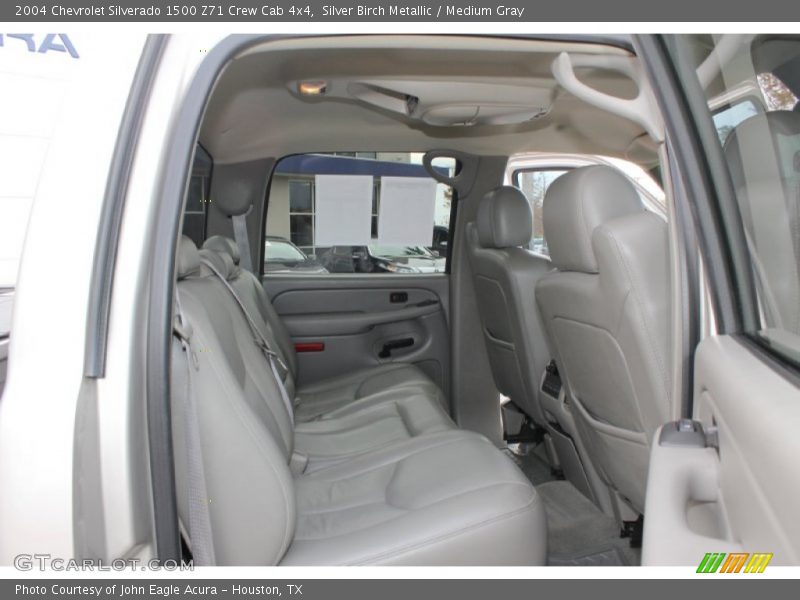 Silver Birch Metallic / Medium Gray 2004 Chevrolet Silverado 1500 Z71 Crew Cab 4x4